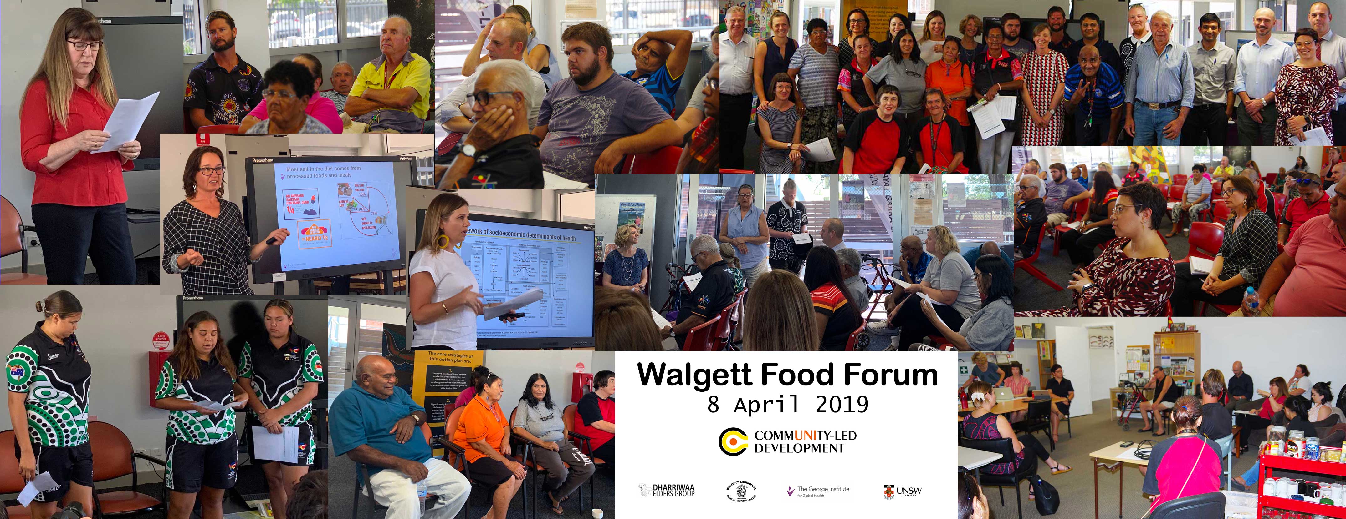 Photos from the Walgett Food Forum held April 2019