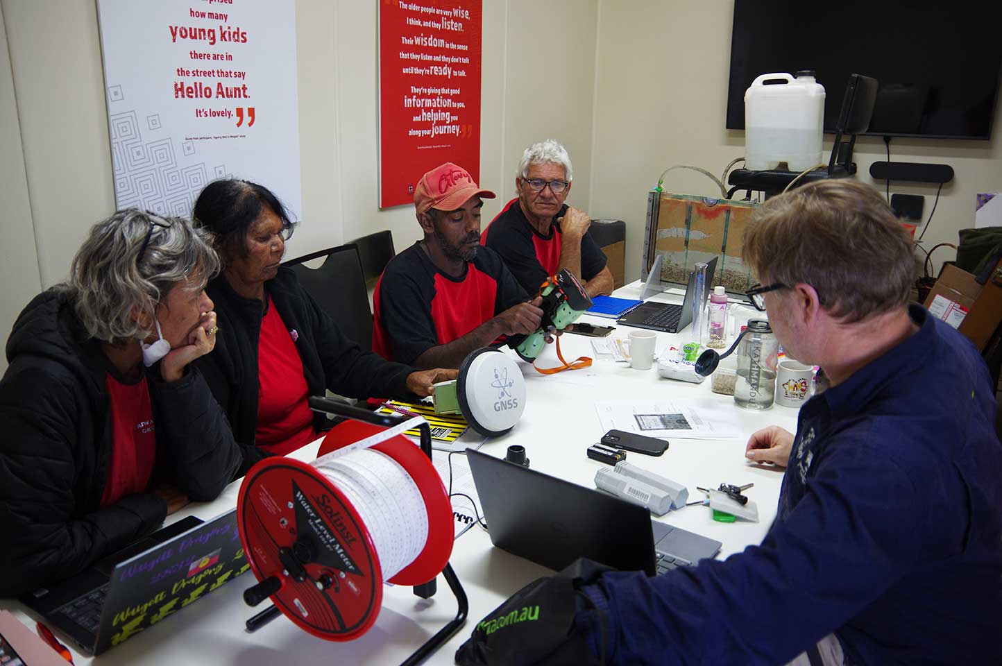 Martin Andersen training Ranger Team