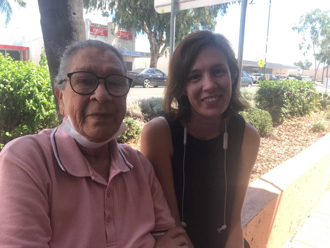 DEG's Secretary Virginia Robinson with Samantha Rich March 2022